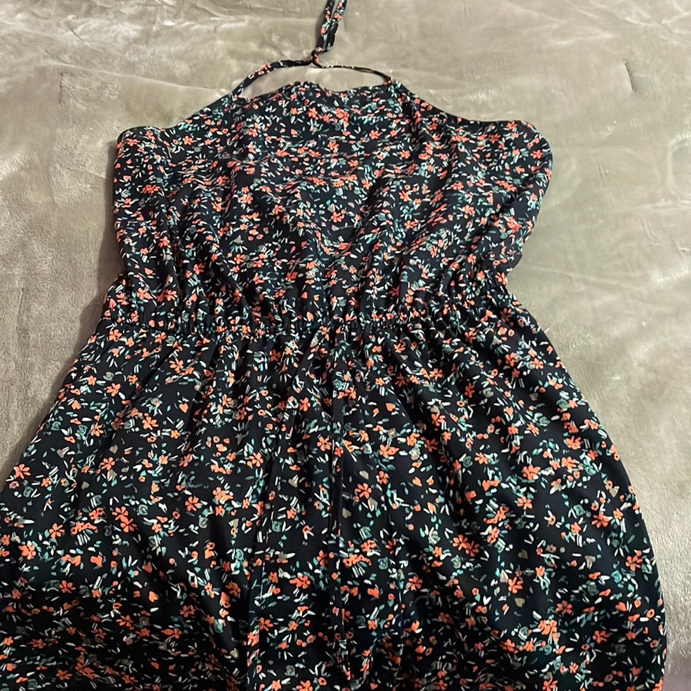 Black romper with roses Arizona Jean Co